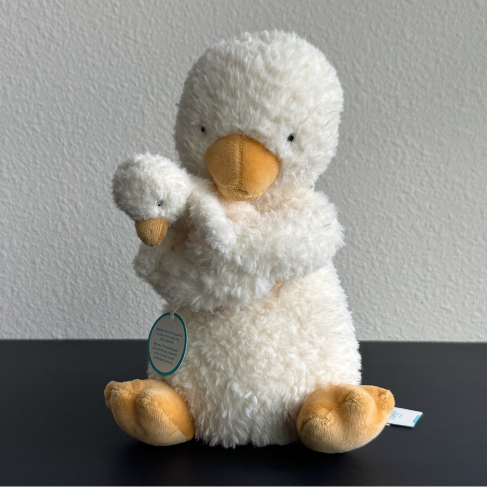 AUTHENTIC❗️New with Tags NWT Jellycat Huddles Duck Duckling - RARE + RETIRED!